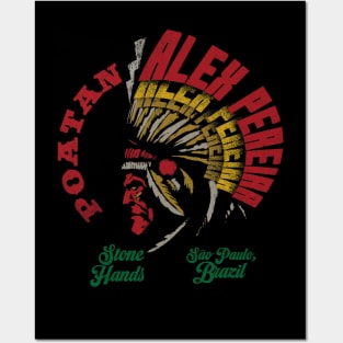 Alex Pereira Poatan Headdress Posters and Art